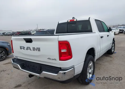 2025 Ram 1500 Tradesman 4X4 5'7 Box из США, поврежденный, VIN 1C6RRFGG2SN199522